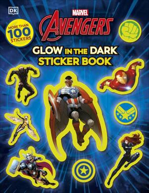 Marvel Avengers Glow in the Dark Sticker Book - 1