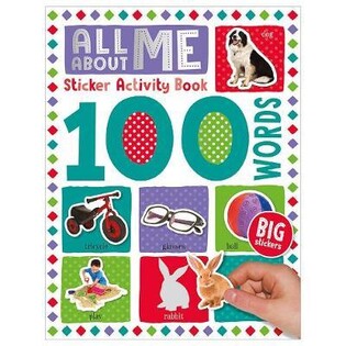 100 Words All About Me Sticker Activity Book - Make Believe Ideas