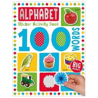 100 Words Alphabet Sticker Activity Book - 1