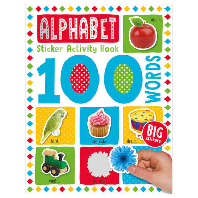 100 Words Alphabet Sticker Activity Book - 2