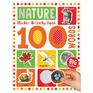 100 Words Nature Sticker Activity Book - 2