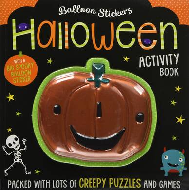 Balloon Stickers Halloween Activity Book - 1