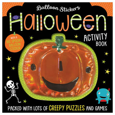 Balloon Stickers Halloween Activity Book - 3