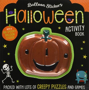 Balloon Stickers Halloween Activity Book - Make Believe Ideas