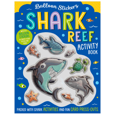 Balloon Stickers Shark Reef Activity Book - 3