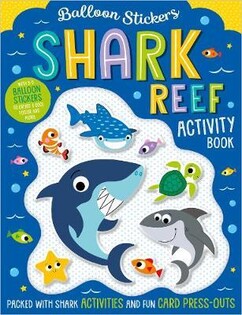 Balloon Stickers Shark Reef Activity Book - Make Believe Ideas