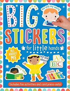 Big Stickers for Little Hands All About Me - Make Believe Ideas