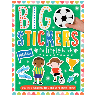 Big Stickers for Little Hands Football - 3