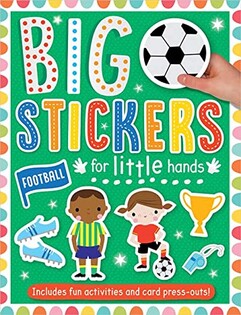 Big Stickers for Little Hands Football - Make Believe Ideas