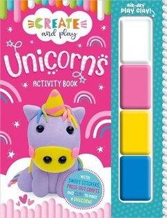 Create and Play Unicorns Activity Book - Make Believe Ideas