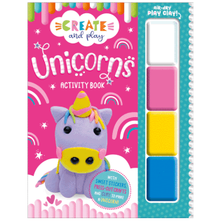 Create and Play Unicorns Activity Book - 2