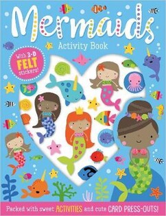 Felt Stickers Mermaids - Make Believe Ideas