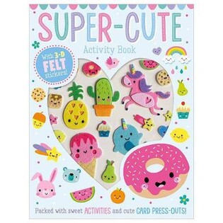 Felt Stickers Super-Cute Activity Book - Make Believe Ideas