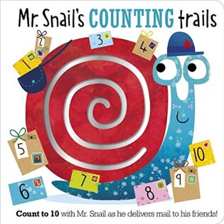 Finger Trails Mr Snail's Counting Trails - Make Believe Ideas