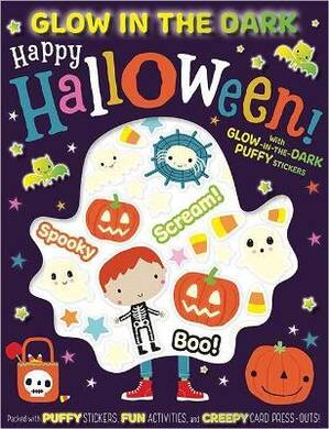 Glow in the Dark Puffy Stickers Happy Halloween! - 1