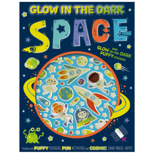 Glow in the Dark Space Activity Book - 2