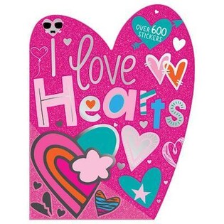 I Love Hearts Sticker Activity Book - 1