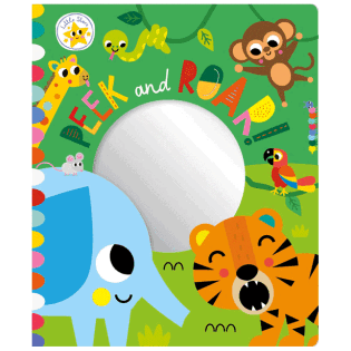 Little Stars Peek & Roar Gatefold Mirror - 2