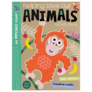 My Precious Planet Helping save our animals activity book - Make Believe Ideas