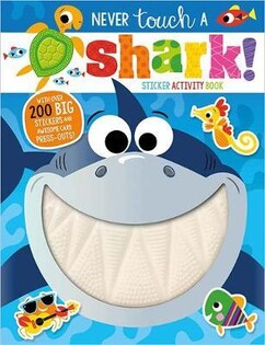 Never Touch a Shark! Sticker Activity Book - Make Believe Ideas