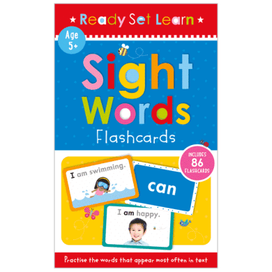 Ready, Set, Learn Sight Words Flashcards - 2