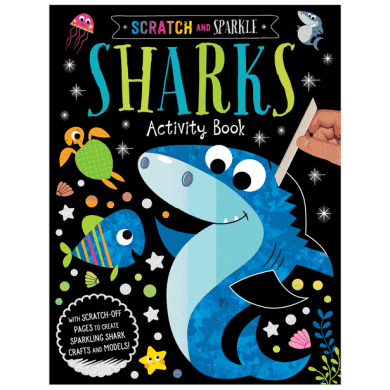 Scratch and Sparkle Sharks Activity Book - 3