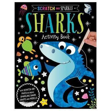 Scratch and Sparkle Sharks Activity Book - 1