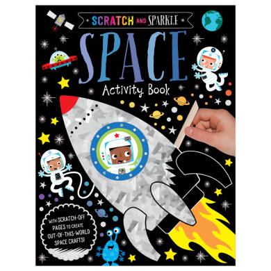 Scratch and Sparkle Space Activity Book - 2