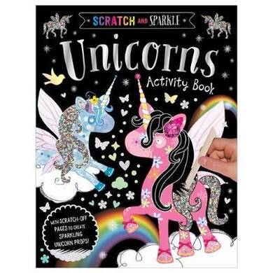 Scratch and Sparkle Unicorns Activity Book - 2