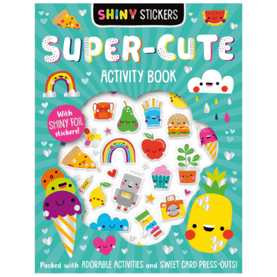 Shiny Stickers Super-Cute Activity Book - 2