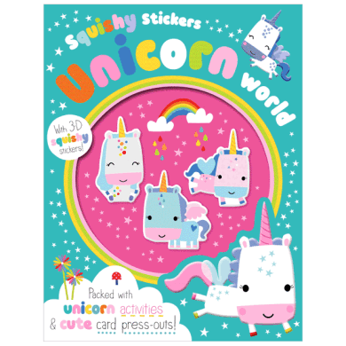 Squishy Stickers Unicorn World - 2