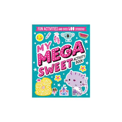 Sticker Activity Books My Mega Sweet Activity Book - 1