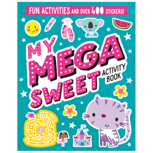 Sticker Activity Books My Mega Sweet Activity Book - 2