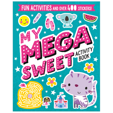 Sticker Activity Books My Mega Sweet Activity Book - 2