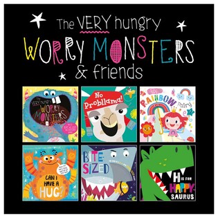 The Very Hungry Worry Monsters Picture Book set x 6 in Bag - Make Believe Ideas