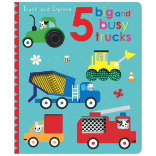 Touch And Explore 5 Big And Busy Trucks - 2