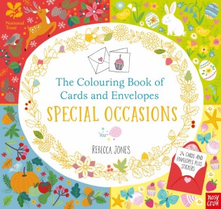 National Trust: The Colouring Book of Cards and Envelopes: Special Occasions - Nosy Crow