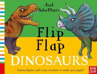 Axel Scheffler's Flip Flap Dinosaurs - Nosy Crow