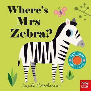 Felt Flaps: Zebra - 1