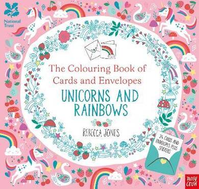 Nt: Colouring Cards Unicorns - 1