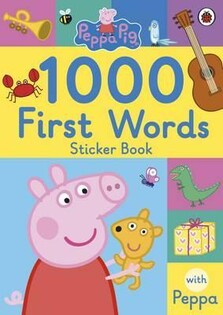 Peppa Pig: 1000 First Words Sticker Book - 2