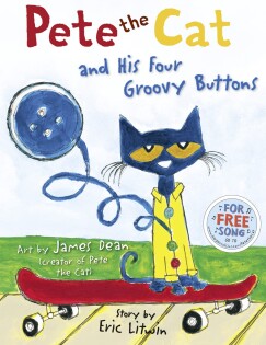 Pete Cat & His Four Groovy - Harper Collins