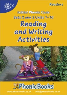 Phonic Books Dandelion Readers Reading and Writing Activities Set 2 Units 1-10 and Set 3 Units 1-10 (Alphabet code, blending 4 - Dorling Kindersley