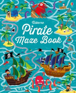 Pirate Maze Book - Usborne