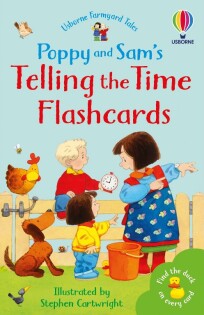 Poppy and Sam's Telling the Time Flashcards - Usborne