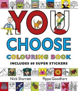 You Choose: Colouring Book With Stickers - Penguin Books