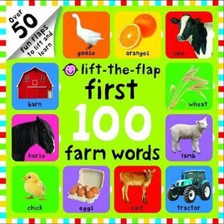 First 100 Lift The Flap Farm Words - Priddy Books