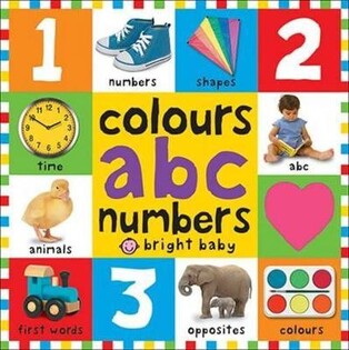 First100 ColoursAbcNumbers - Priddy Books