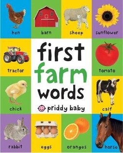 First100 Stt Farm Words - Priddy Books