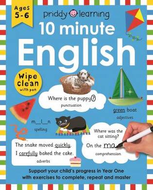 Wipe Clean Workbook 10 Minute English - 1